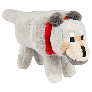 Minecraft Gray Wolf Plush Toy - 15
