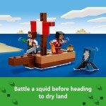 LEGO Minecraft Pirate Ship Playset with Figures