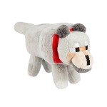 Minecraft Gray Wolf Plush Toy - 15