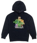 Minecraft Bobble Mobbin Hoodie for Boys, Charcoal