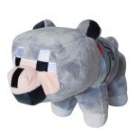 Minecraft Wolf Plush Toy - 8.3" Soft Stuffed Animal