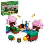 LEGO Minecraft Cherry Blossom Garden Building Set