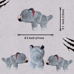 Minecraft Wolf Plush Toy - 8.3" Soft Stuffed Animal