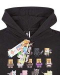 Minecraft Black Boys Hoodie for Ages 5-6