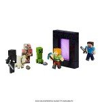 Minecraft Craft-A-Block Zombie Action Figure Toy
