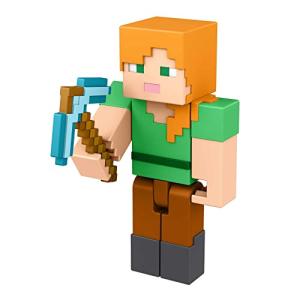 Mattel Minecraft Alex Action Figure with Accessories