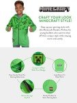 Creeper Zip Up Hoodie for Boys - Green