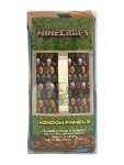 Minecraft Isometric Blue Drapes 4-Piece Set