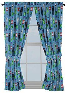 Minecraft Monster Hunters 63" Drapes with Tiebacks