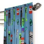 Minecraft Monster Hunters 63" Drapes with Tiebacks