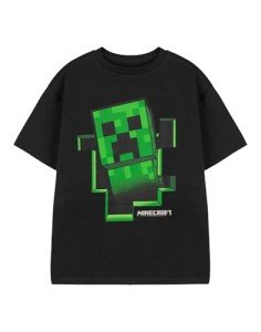 Creeper Inside Minecraft T-Shirt for Boys 7-8