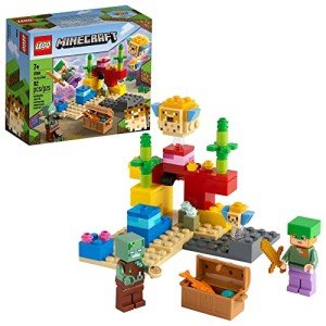 LEGO Minecraft Coral Reef Building Set 21164