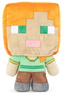 Minecraft Plush Stuffed Alex Pillow Buddy - 16