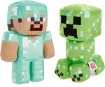 Minecraft Plush Figures: Steve & Charged Creeper Set