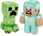 Minecraft Plush Figures: Steve & Charged Creeper Set