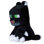 Minecraft Black Cat Plush Toy - 7.3