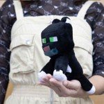 Minecraft Black Cat Plush Toy - 7.3