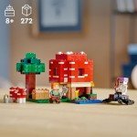 LEGO Minecraft Mushroom House Building Kit 21179
