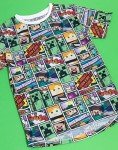 Minecraft Boys' Short Sleeve Steve & Creeper T-Shirt