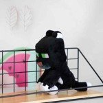 Minecraft Black Cat Plush Toy - 7.3