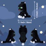 Minecraft Black Cat Plush Toy - 7.3