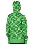 Minecraft Creeper Zip-Up Hoodie with Mask for Kids