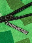 Minecraft Creeper Zip-Up Hoodie with Mask for Kids