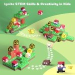 Minecraft Magnetic Building Blocks - 48 Piece Set