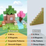 100PCS Minecraft Magnetic Blocks for Kids 4-8