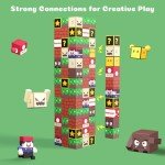Minecraft Magnetic Building Blocks - 48 Piece Set
