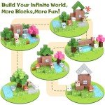 100PCS Minecraft Magnetic Blocks for Kids 4-8