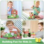 Minecraft Magnetic Building Blocks - 48 Piece Set