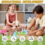 100PCS Minecraft Magnetic Blocks for Kids 4-8
