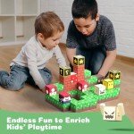 Minecraft Magnetic Building Blocks - 48 Piece Set