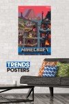 Minecraft Cube Wall Art Poster