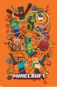 Trends International Minecraft - Funtage Wall Poster, 22.375" x 34", Unframed Version