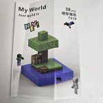 Minecraft Mini Island Magnetic Building Blocks Set