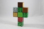 Minecraft Magnetic Building Blocks: Tree & Land Set