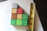 Minecraft Magnetic Building Blocks: Tree & Land Set