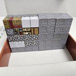 Minecraft Magnetic Building Blocks - Stone Hut Set