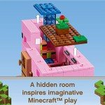 LEGO Minecraft Pig House Building Set with Figures