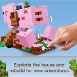 LEGO Minecraft Pig House Building Set with Figures