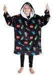 Minecraft Boys Oversized Fleece Hoodie Blanket