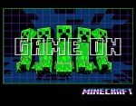 Minecraft Creepers Game On Kids Hoodie
