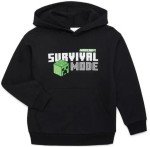 Minecraft Boys' Graphic Hoodie - Size 4