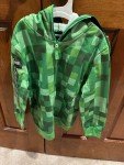 Minecraft Creeper Hoodie for Kids Size 6