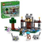 LEGO Minecraft Wolf Stronghold Fortress Playset