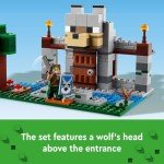 LEGO Minecraft Wolf Stronghold Fortress Playset