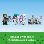 LEGO Minecraft Wolf Stronghold Fortress Playset