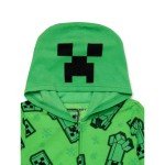 Minecraft Boys One-Piece Pajamas Size 6/7